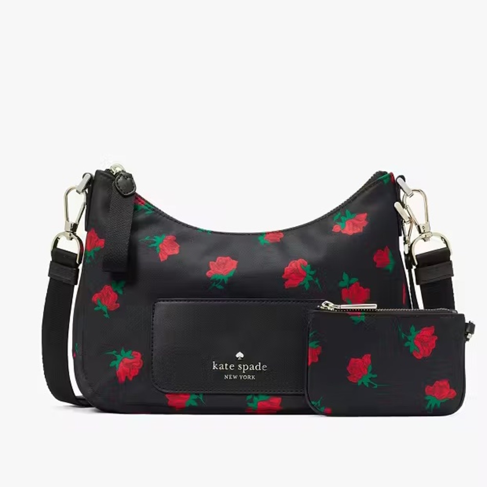 Kate Spade Rose Printed Crossbody
